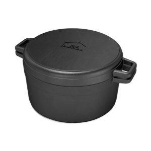 The Bastard – Dutch Oven & Griddle – Large (28CM)